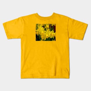 Daffodils relate to Easter and spring Kids T-Shirt